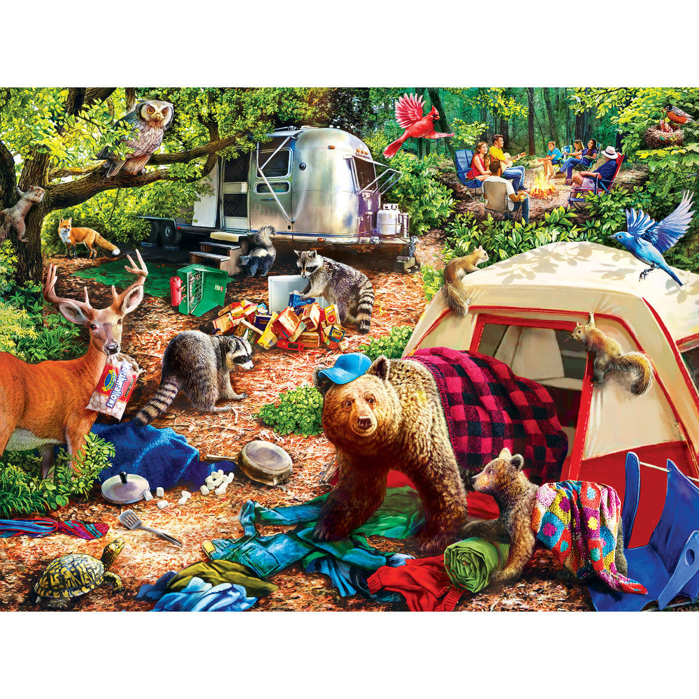 ODP Campsite Trouble - 300 Piece Puzzle