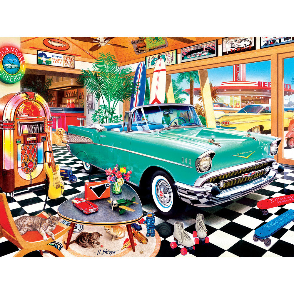 ODP Beach Side Chrome - 500 Piece Puzzle