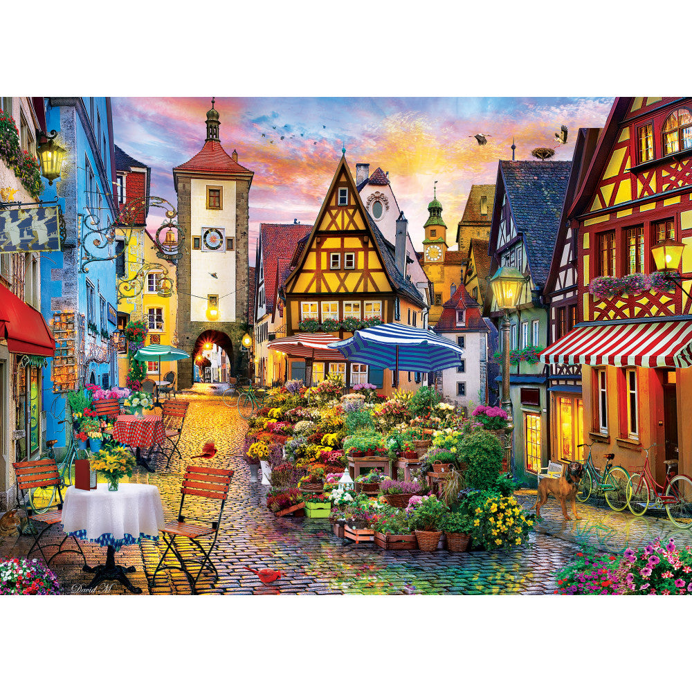 ODP Bavarian Flower Market - 300 Piece Puzzle