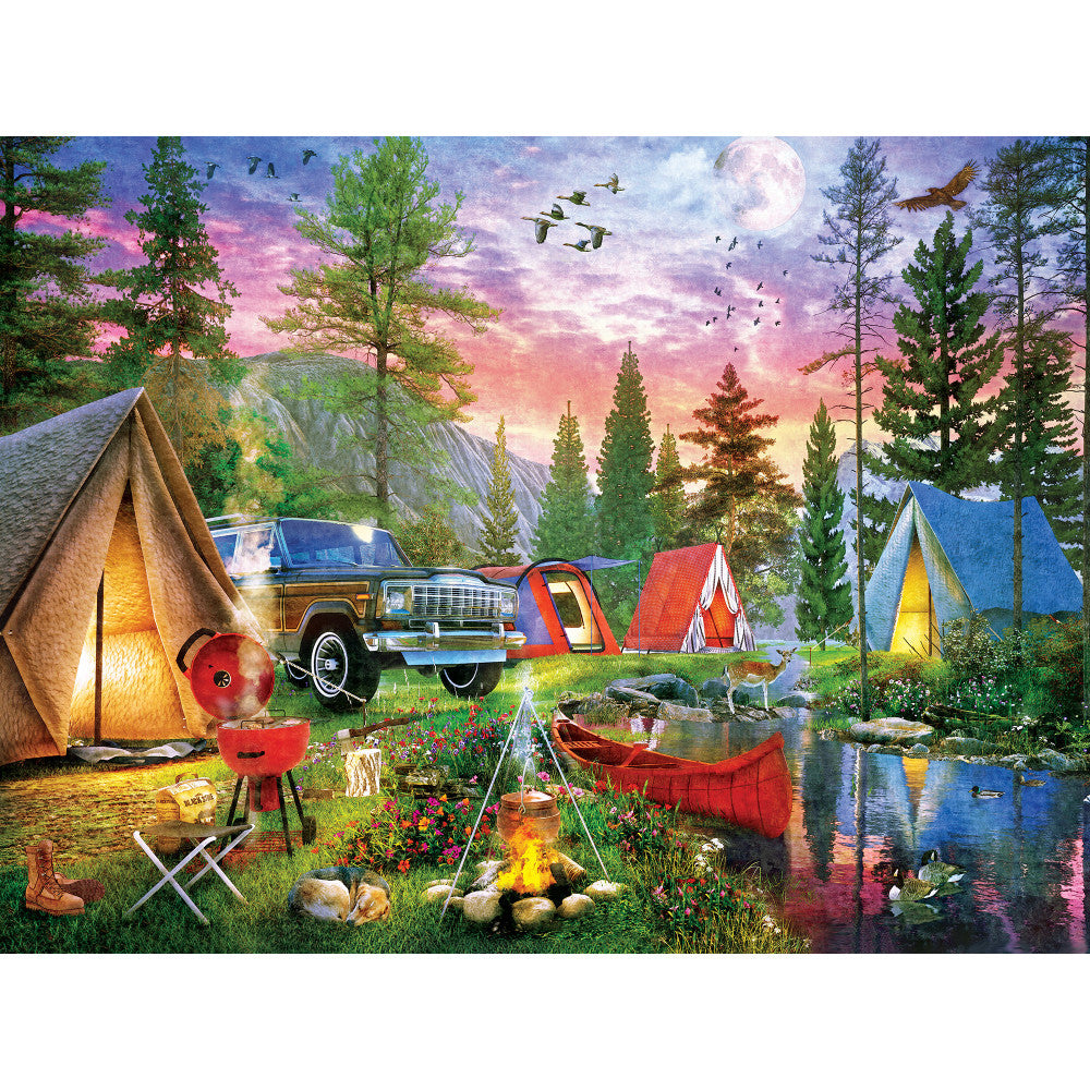 ODP Moonlight Camping - 300 Piece Puzzle