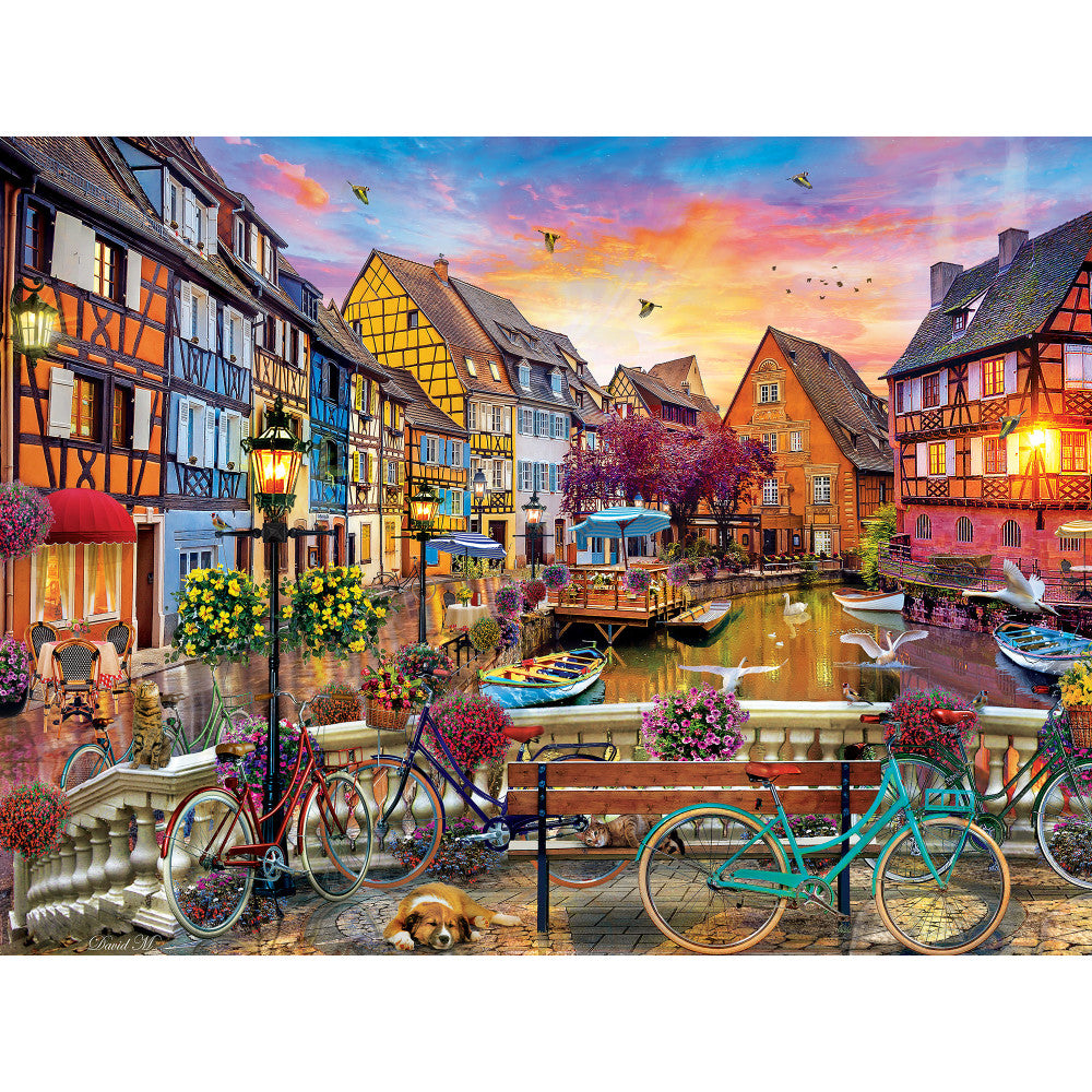 ODP Cycling at Colmar France - 1000 Piece Puzzle