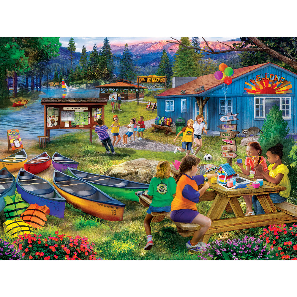 ODP Camp Wiwanago - 300 Piece Puzzle