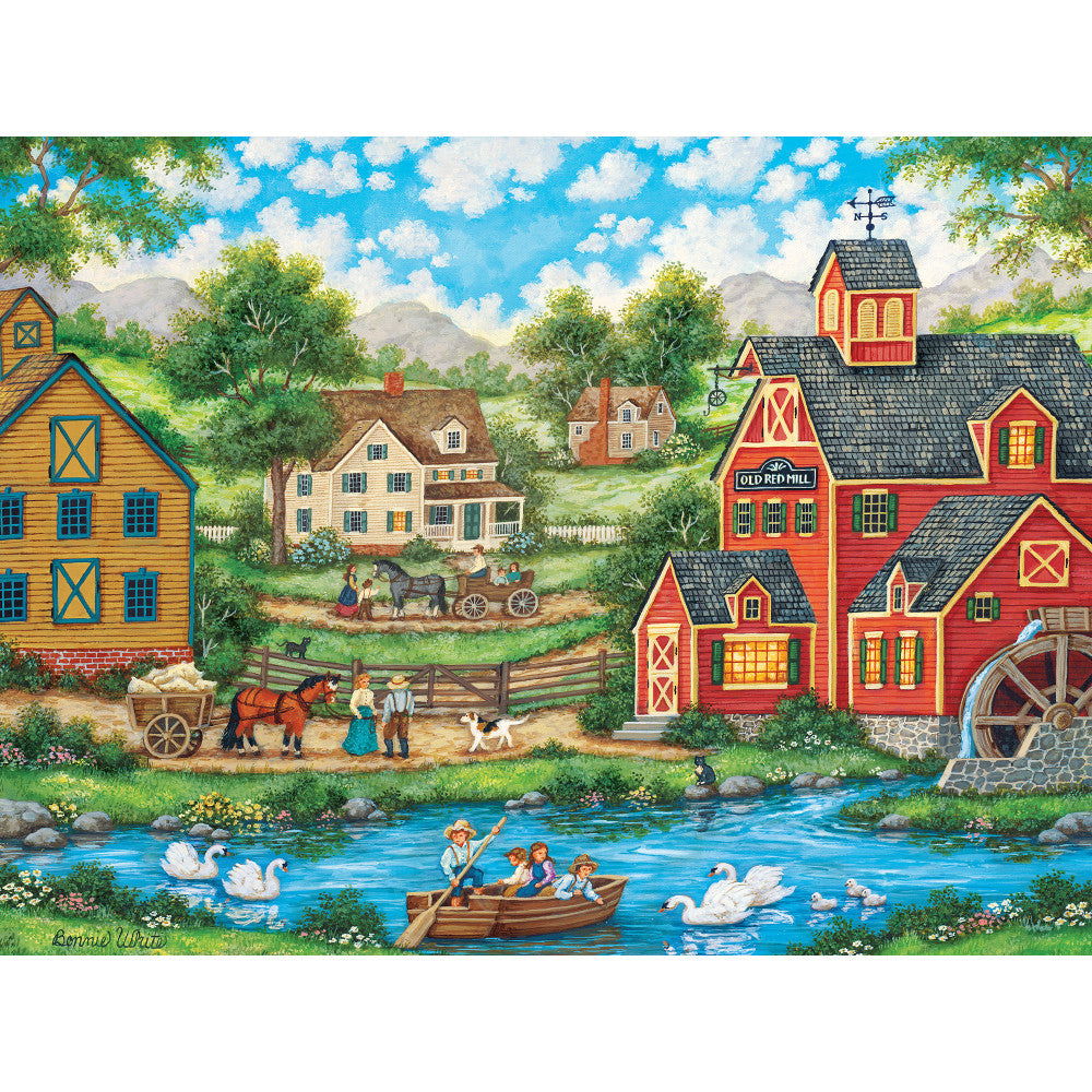ODP Swan Pond - 300 Piece Puzzle