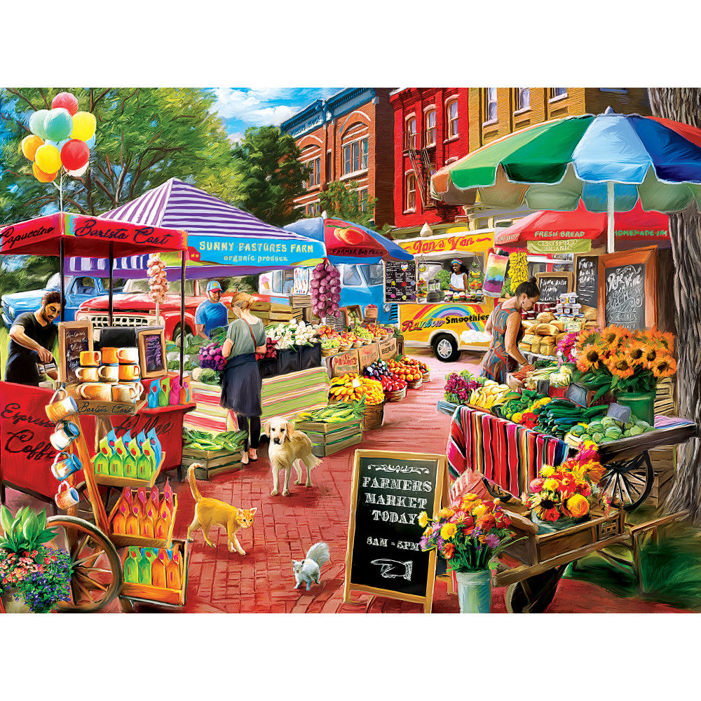 ODP Town Square Booths - 300 Piece Puzzle