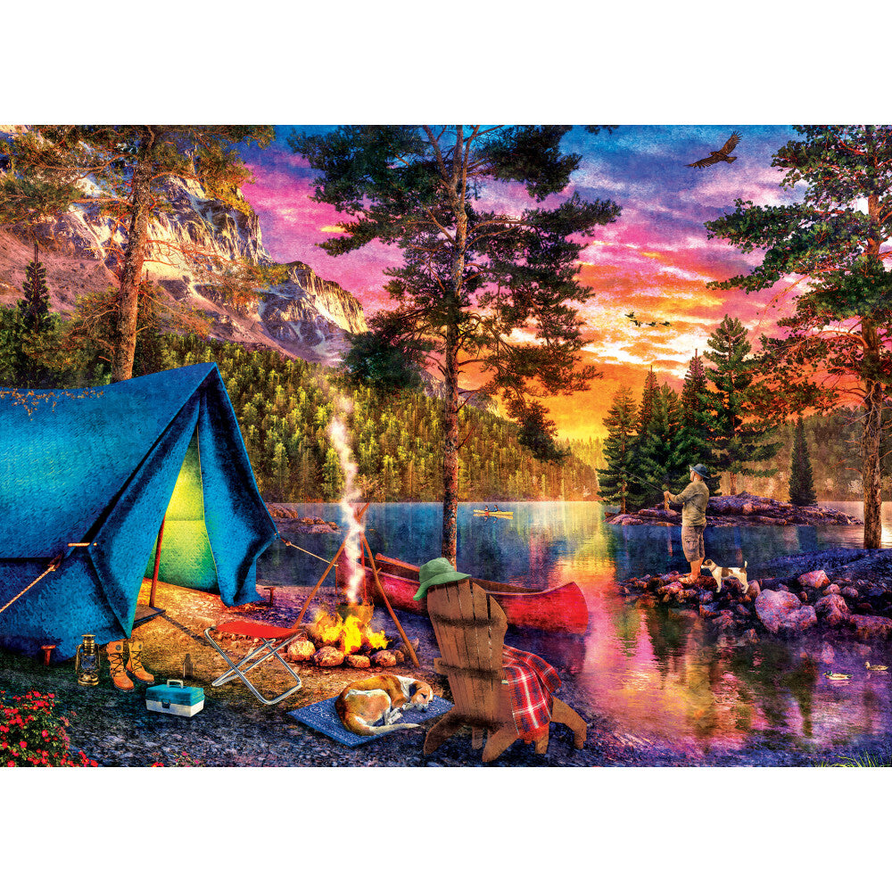 ODP Fishing the Highlands - 1000 Piece Puzzle