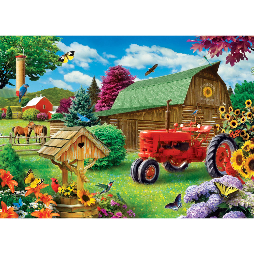 ODP Sunflower Ranch - 500 Piece Puzzle