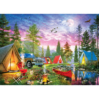 ODP River Camp Twilight - 500 Piece Puzzle
