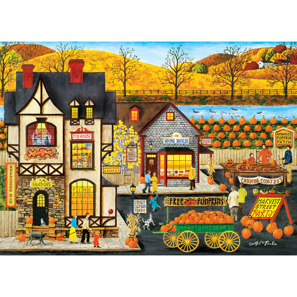 ODP Harvest Street Party - 300 Piece Puzzle