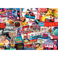 ODP Quick Stop Diner - 1000 Piece Puzzle