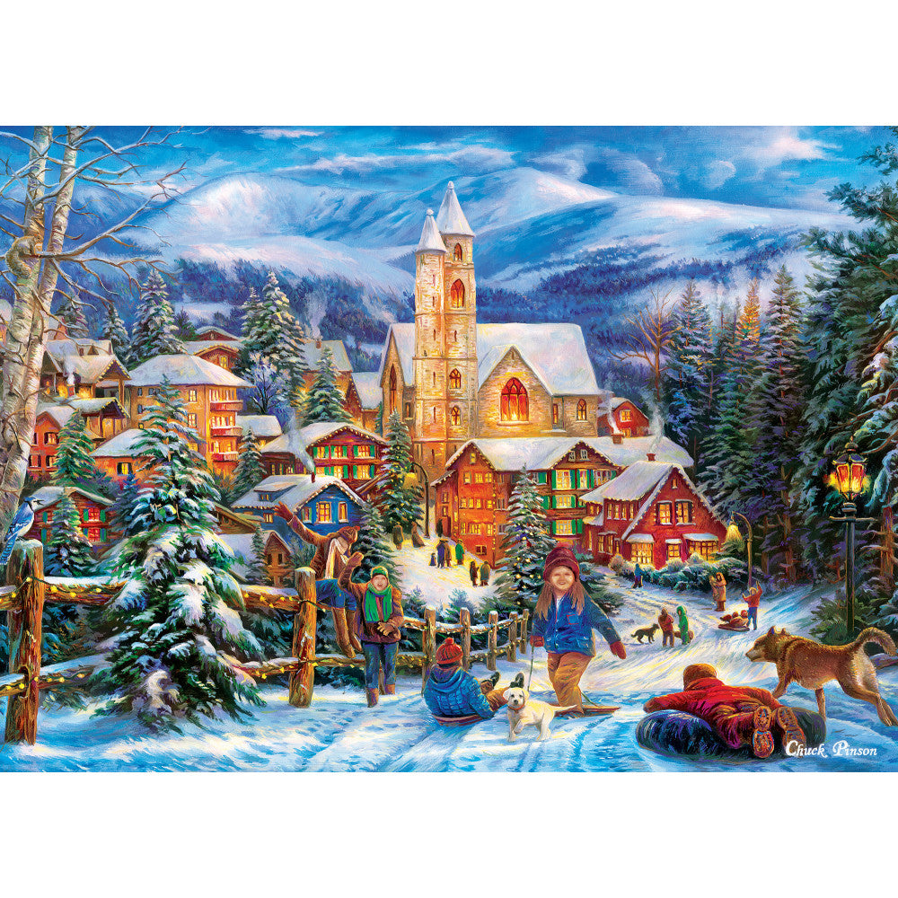 ODP Sledding to Home - 1000 Piece Puzzle