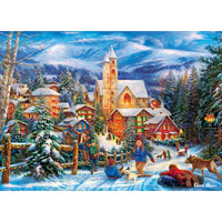 ODP Sledding to Home - 1000 Piece Puzzle