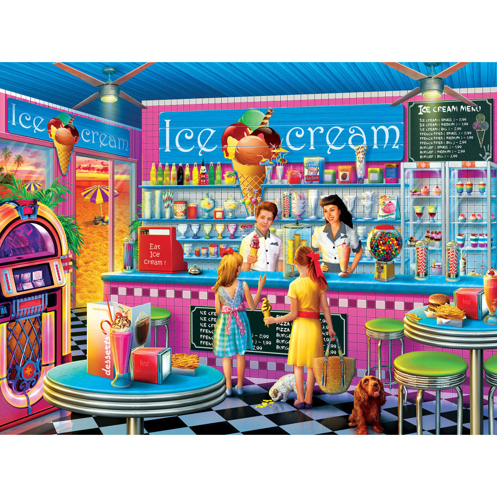 ODP Anna's Ice Cream Parlor - 500 Piece Puzzle