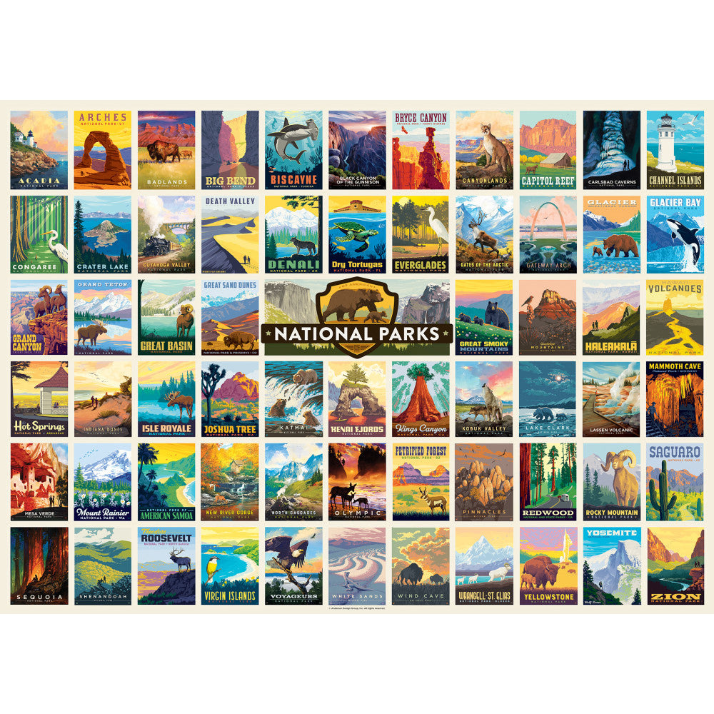ODP America's National Parks - 300 Piece Puzzle