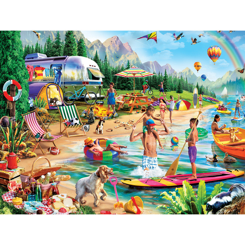 ODP Day at the Lake - 1000 Piece Puzzle