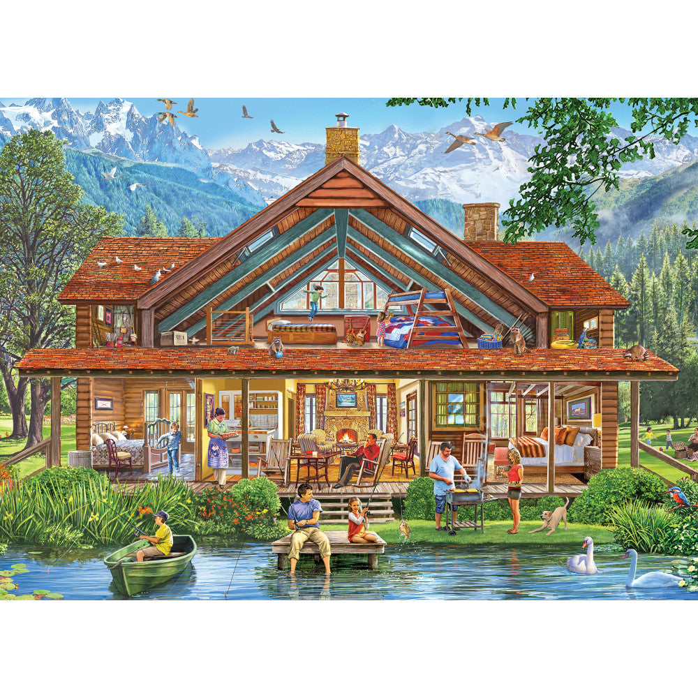 ODP Camping Lodge - 500 Piece Puzzle