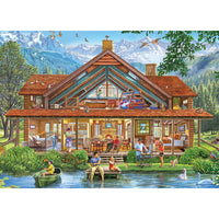 ODP Camping Lodge - 500 Piece Puzzle