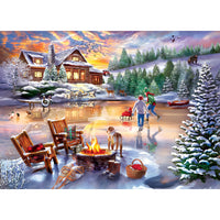 ODP An Evening Skate - 300 Piece Puzzle