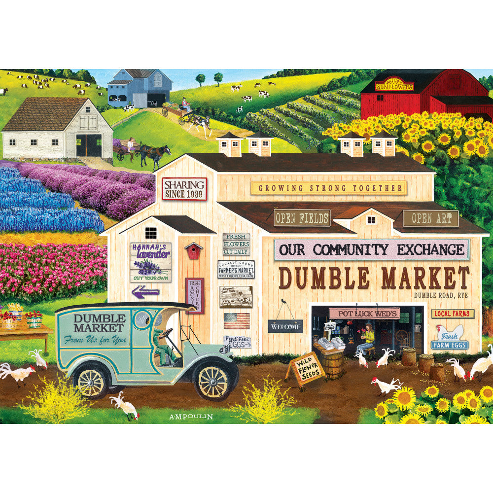 ODP Dumble Market - 300 Piece Puzzle