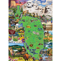 ODP Black Hills Map - 300 Piece Puzzle