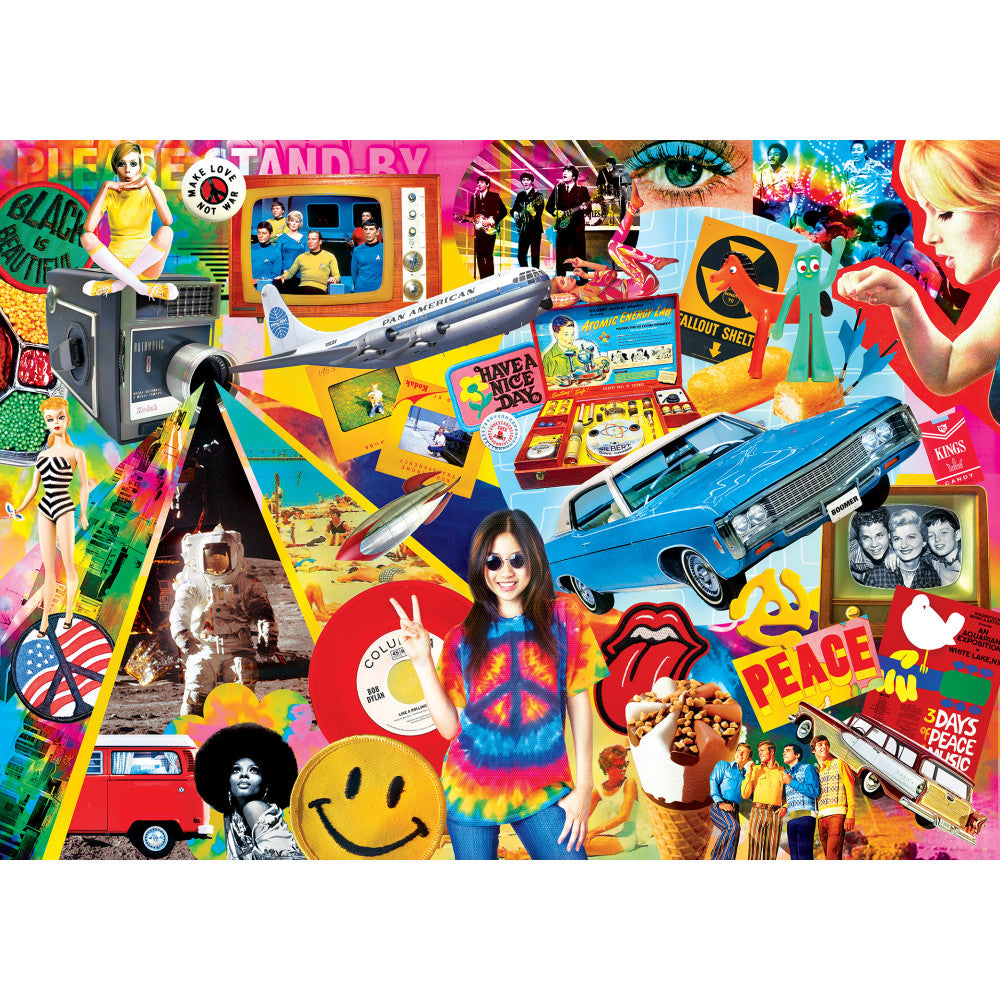 ODP Groovy Times - 500 Piece Puzzle