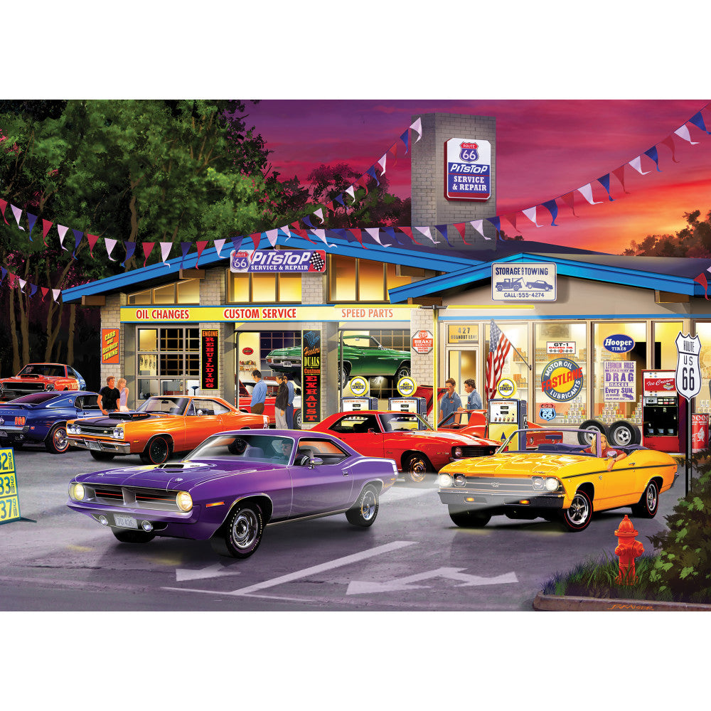 ODP Route 66 Pitstop - 1000 Piece Puzzle