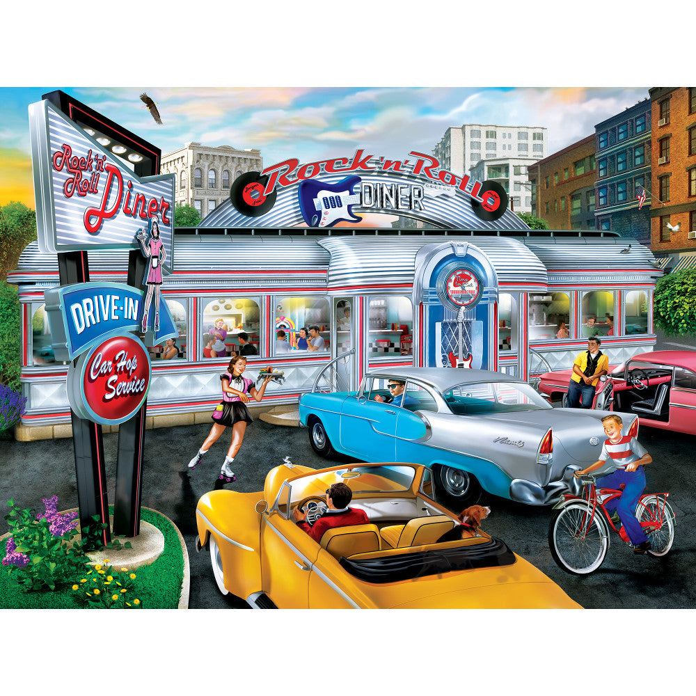 ODP Rock & Rolla Diner - 500 Piece Puzzle