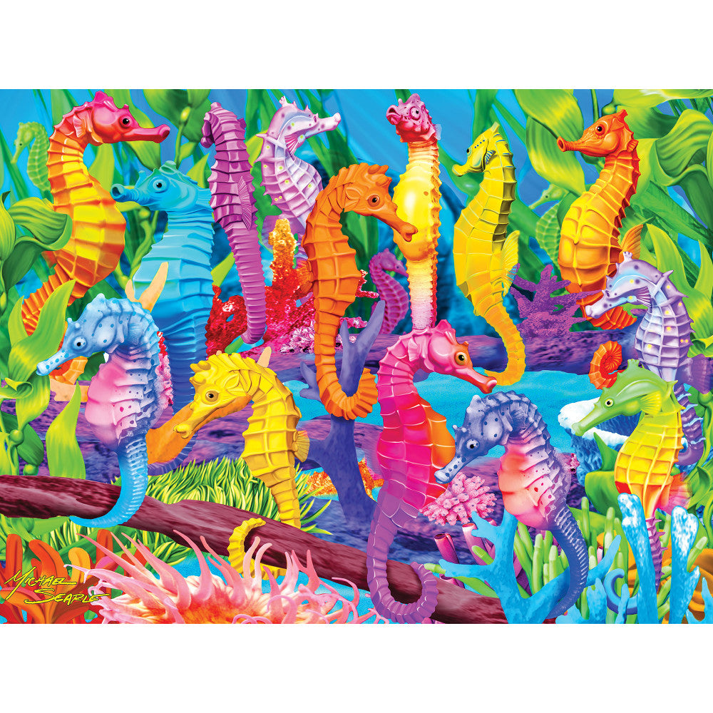 ODP Singing Seahorses - 500 Piece Puzzle