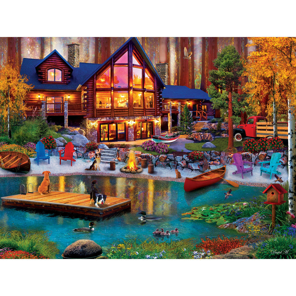 ODP Cabin in The Cove - 300 Piece Puzzle