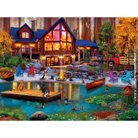 ODP Cabin in The Cove - 300 Piece Puzzle