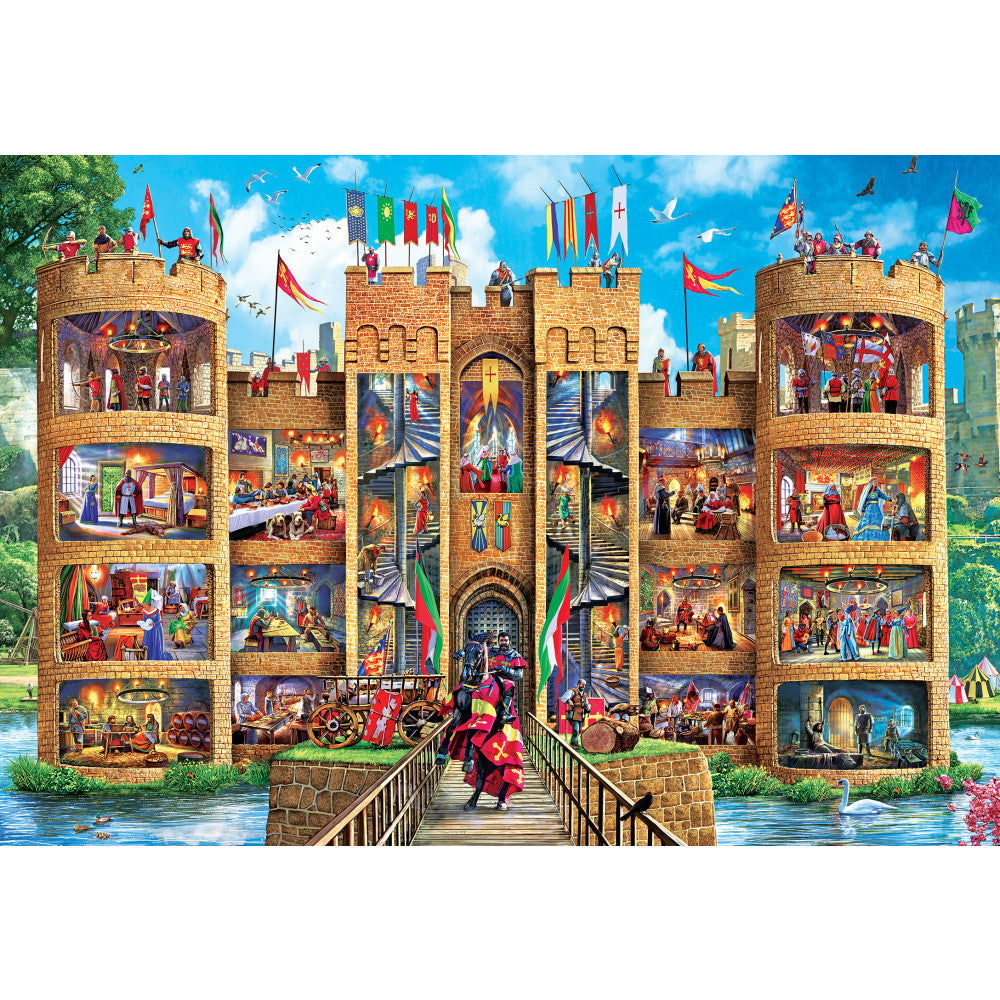 ODP Medieval Castle - 300 Piece Puzzle