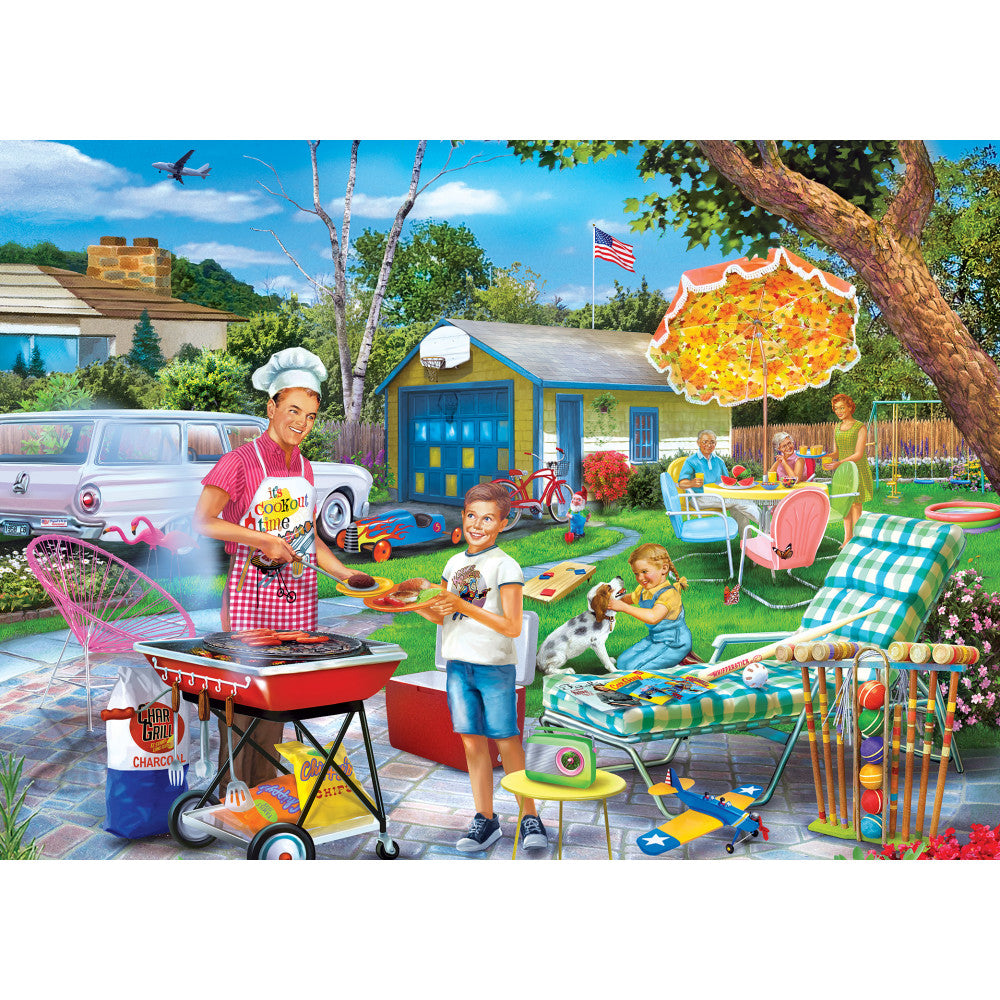 ODP Backyard Barbeque - 500 Piece Puzzle