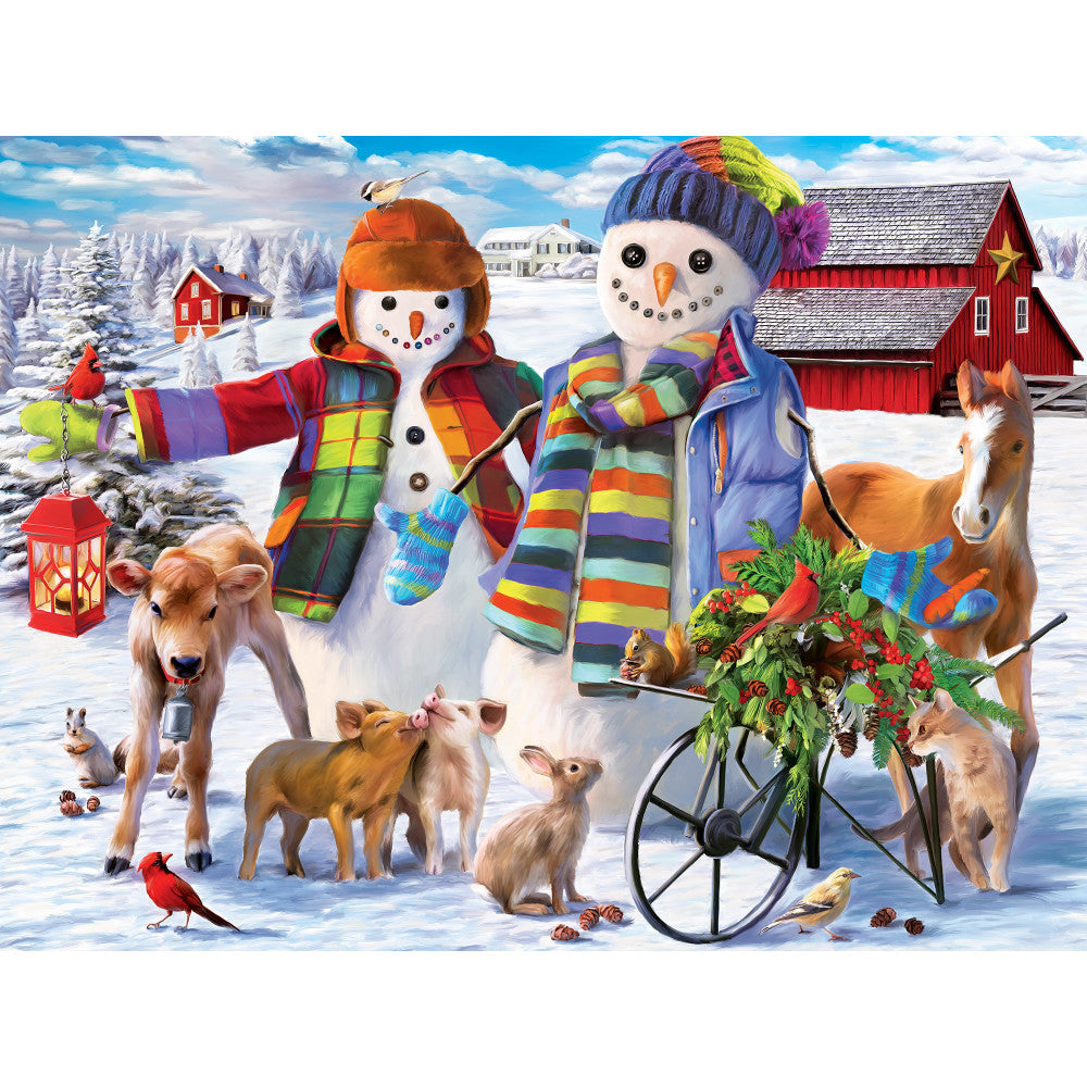 ODP Snow Family McDonald - 500 Piece Puzzle