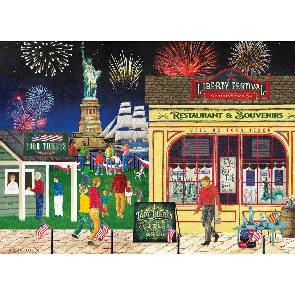 ODP Lady Liberty - 300 Piece Puzzle