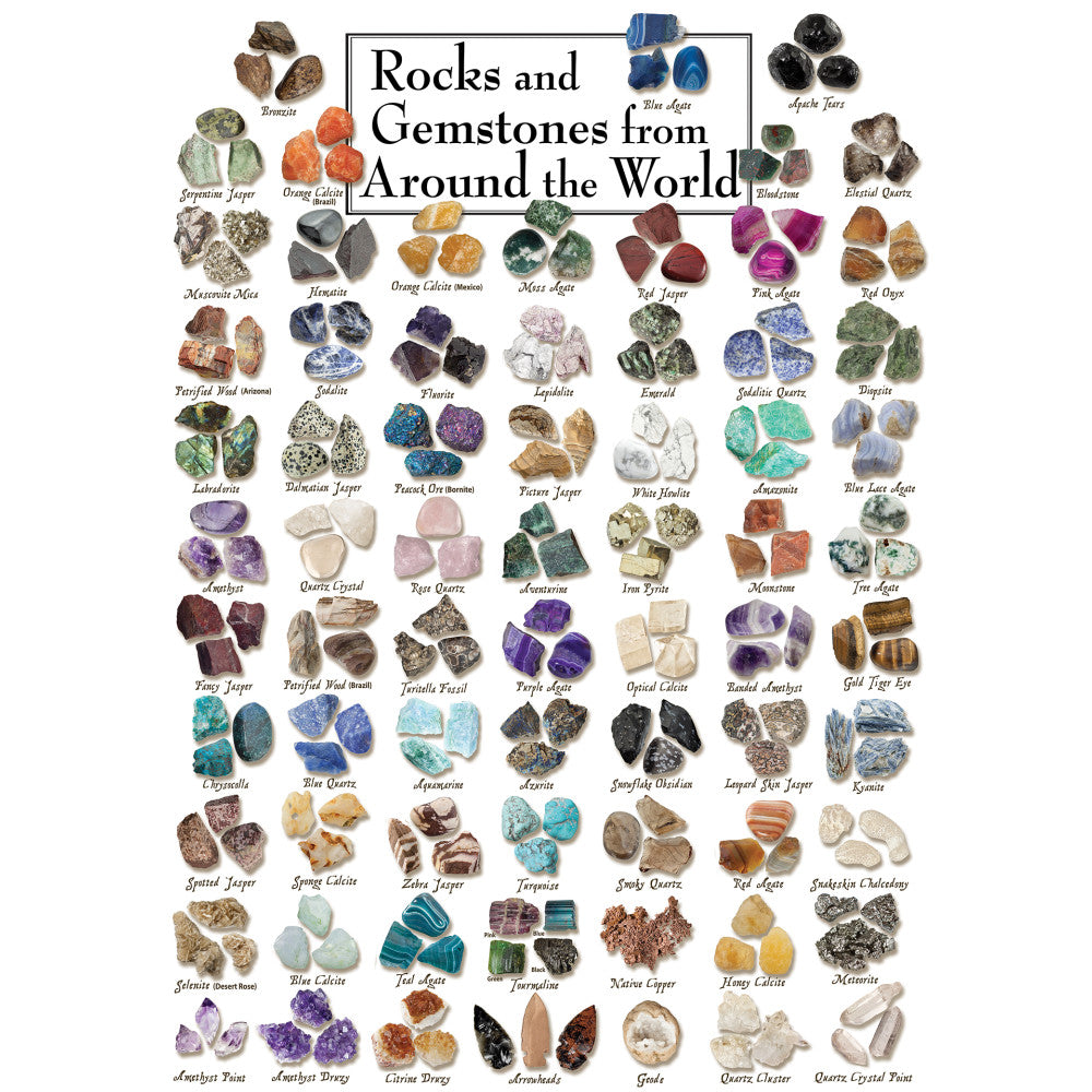 ODP Rocks & Gemstones From Around The World - 1000 Piece Puzzle