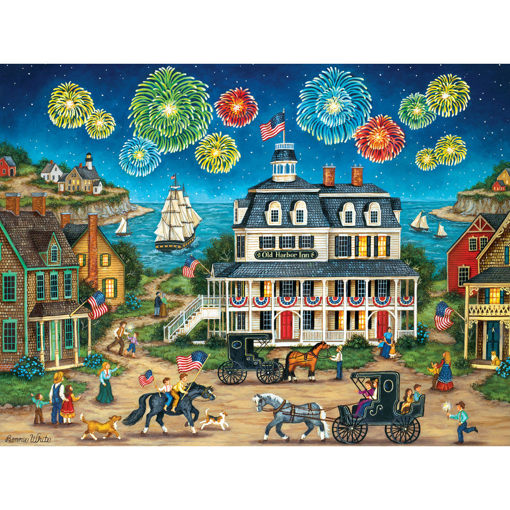 ODP Fireworks Finale - 500 Piece Puzzle