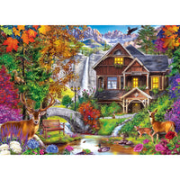 ODP Hidden Falls Cottage - 500 Piece Puzzle