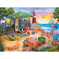 ODP Oceanside Camping - 500 Piece Puzzle