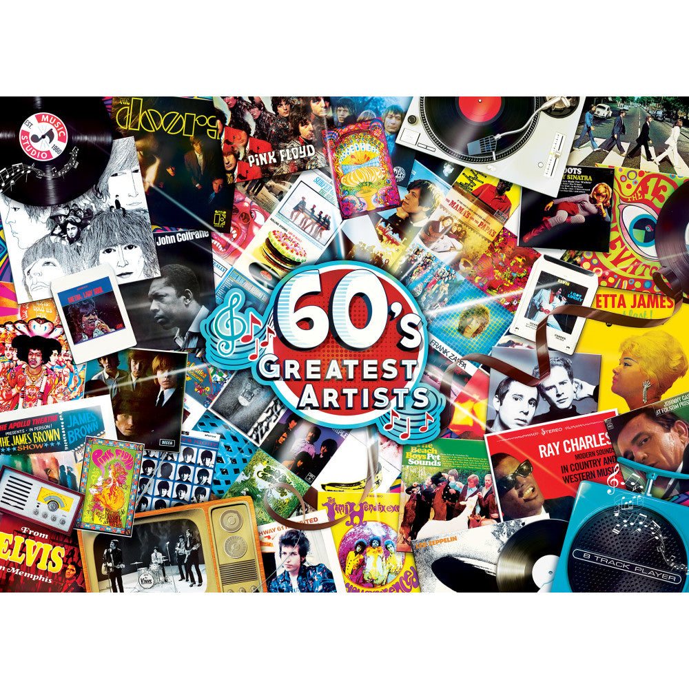 ODP 60's Greatest Hits - 500 Piece Puzzle