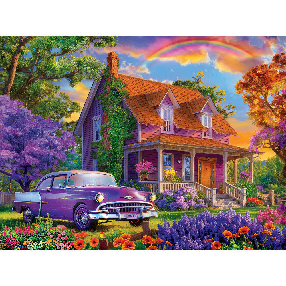 ODP Violet Lives Here - 300 Piece Puzzle