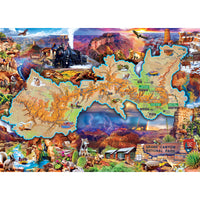 ODP Grand Canyon Map - 1000 Piece Puzzle