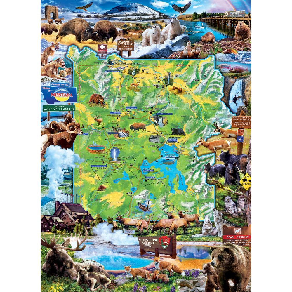 ODP Yellowstone - 1000 Piece Puzzle