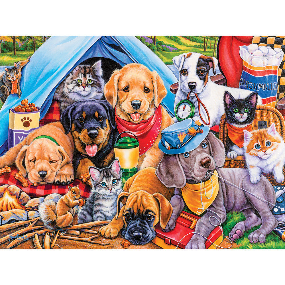 ODP Camping Buddies - 500 Piece Puzzle