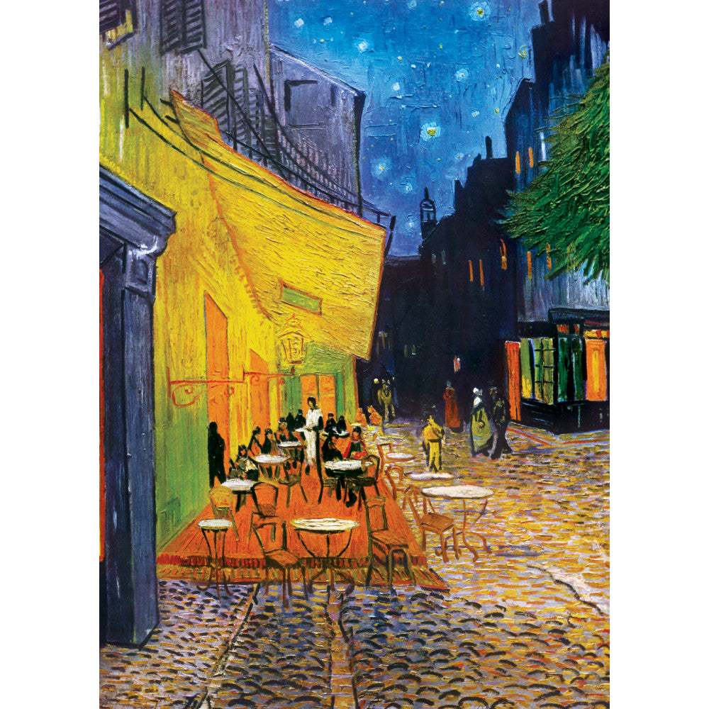ODP Café Terrace at Night - 500 Piece Puzzle