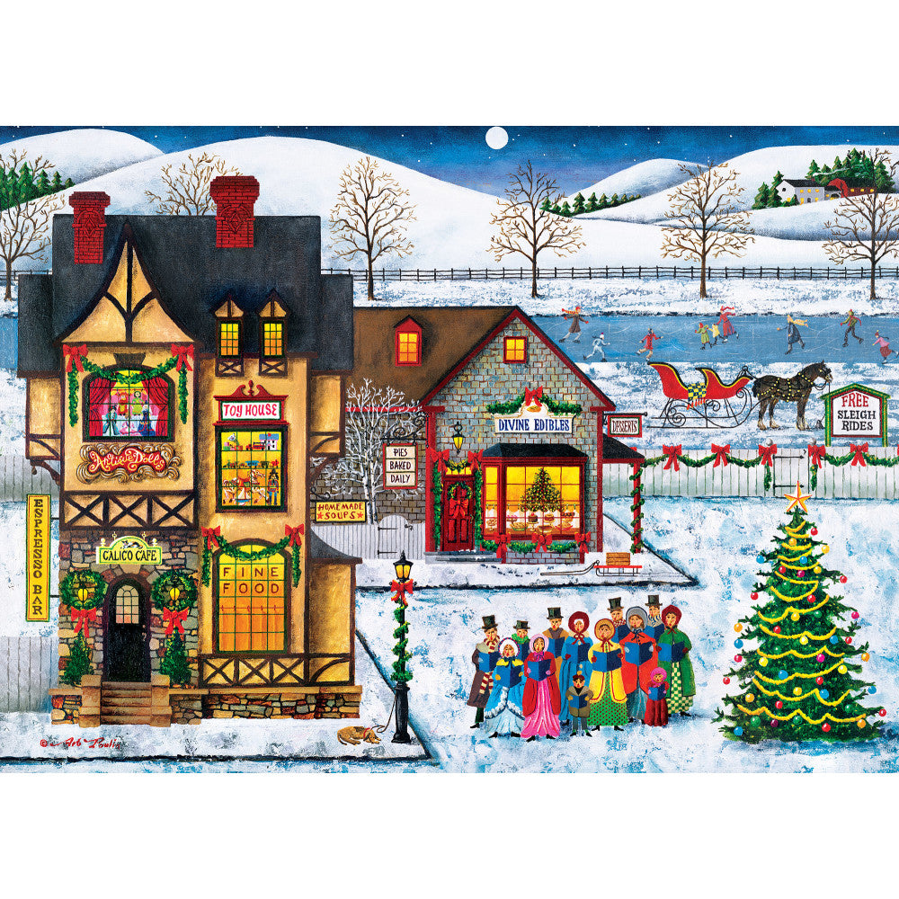 ODP Main Street Carolers - 300 Piece Puzzle