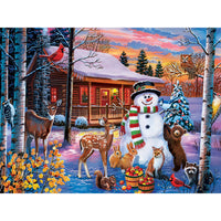ODP Winter Visitors - 500 Piece Puzzle