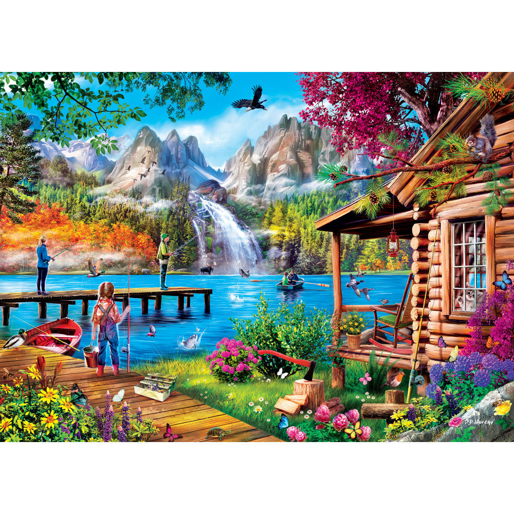 ODP Fishing With Pappy - 300 Piece Puzzle