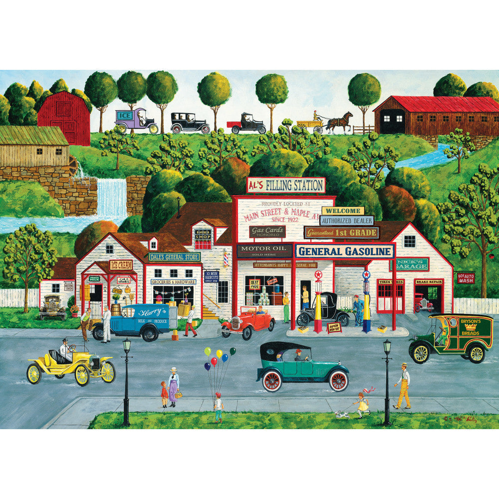 ODP The Old Filling Station - 500 Piece Puzzle