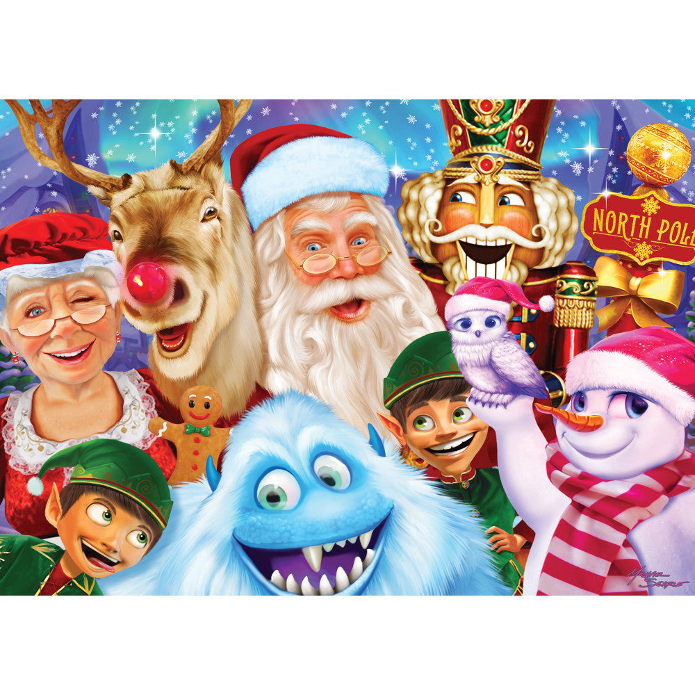 ODP The North Pole Family Portrait - 1000 Piece Puzzle