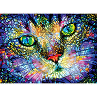 ODP Purrfect Glass - 300 Piece Puzzle