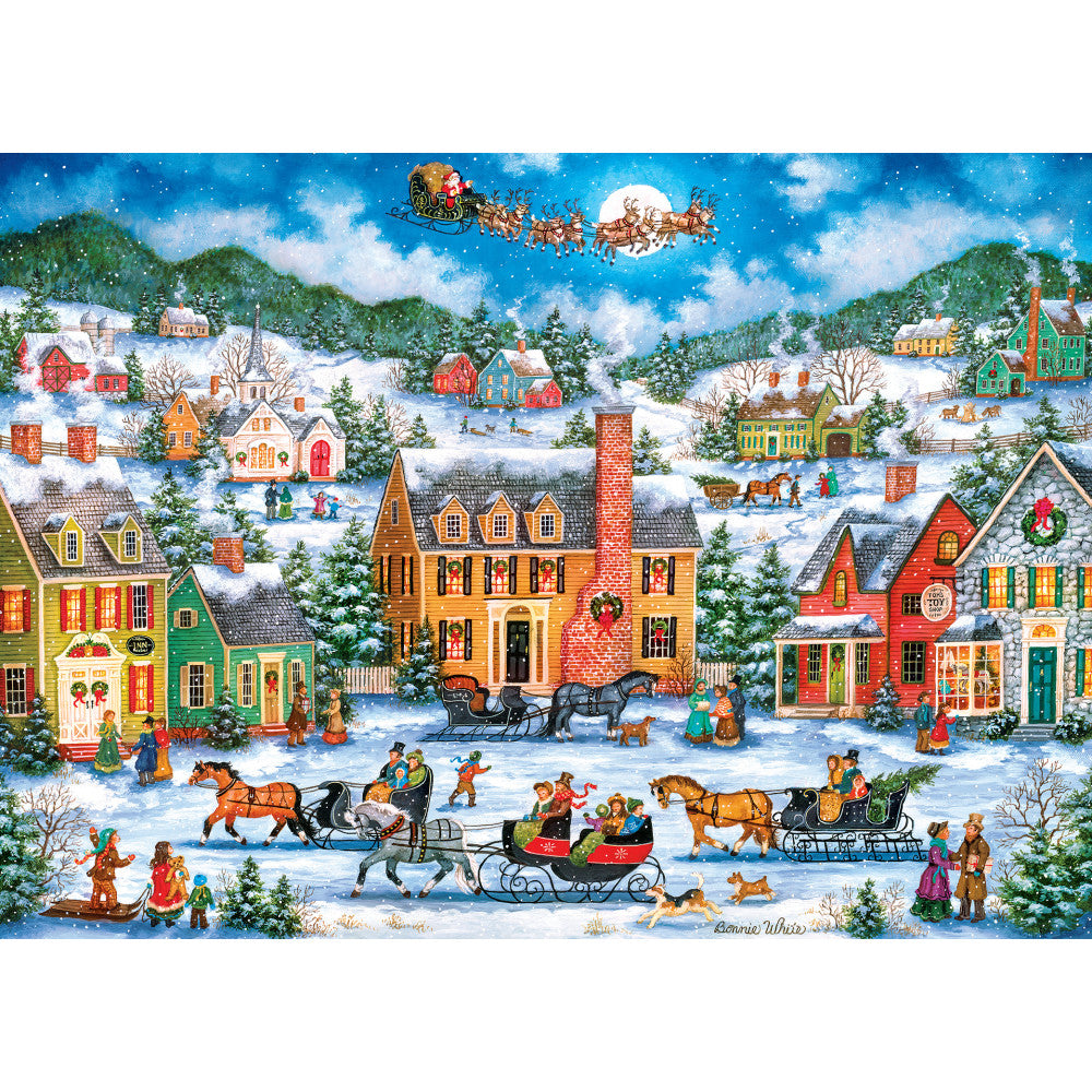 ODP Christmas Eve Fly By - 500 Piece Puzzle